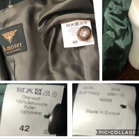 H. Moser Mode vintage (60’s) Austrian wool jacket - Picture 8 of 8